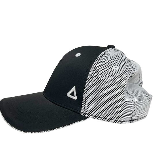 AHEAD Performance Mesh Back Cap 2 Tone Nebula Baseball Hat Black White One Size - Picture 3 of 10